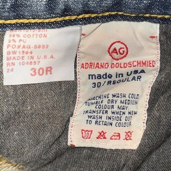 Adriano Goldschmied “The Angel” Vintage Y2K Boot Cut Low Rise Jeans - Picture 11 of 11